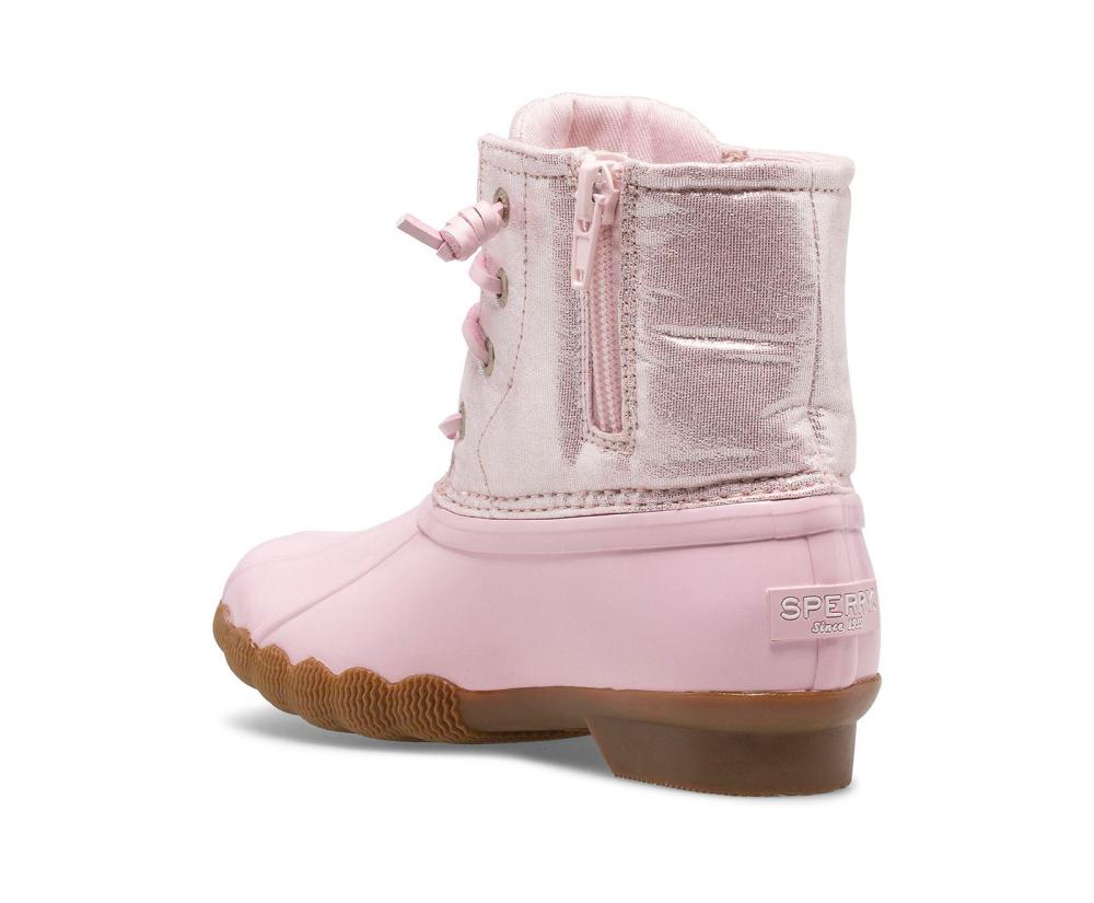 sperry saltwater metallic duck boots