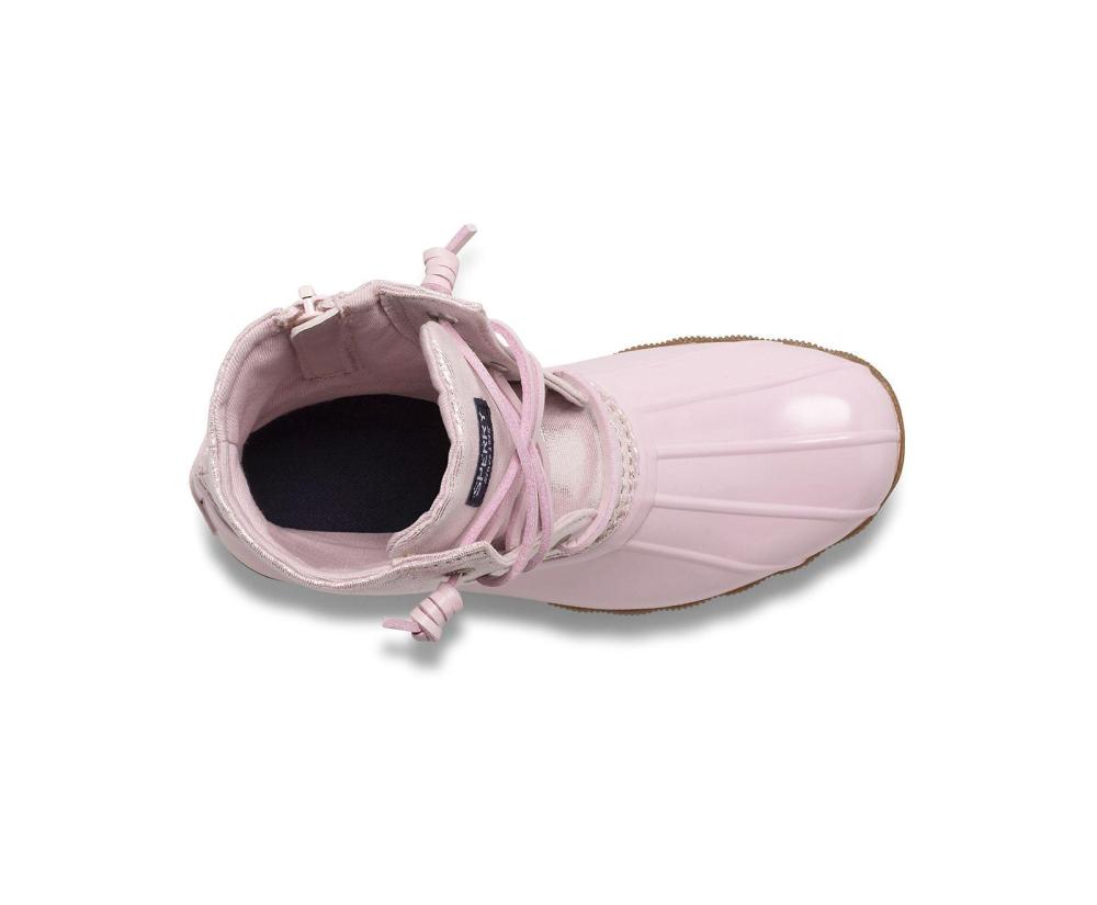 sperry saltwater metallic duck boots
